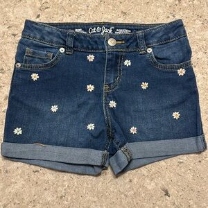 Cat and Jack Daisy Jean shorts